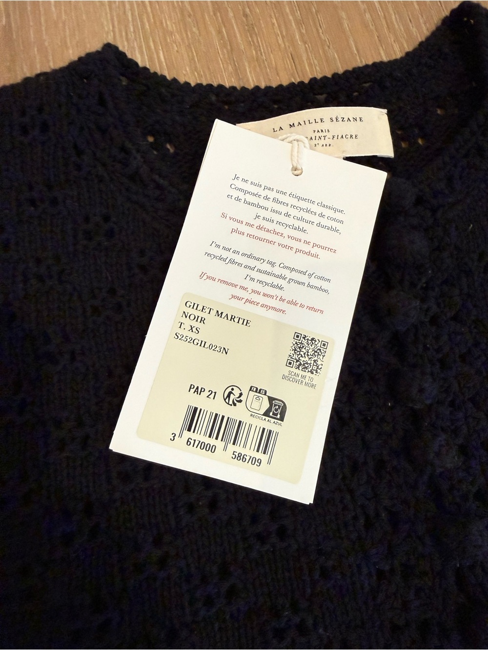 Sezane Martie Cardigan XS - Picture 5 of 5